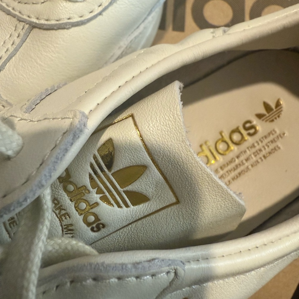 Adidas Samba Decon Cream Leather Sneakers LIKE NEW - Picture 8 of 12